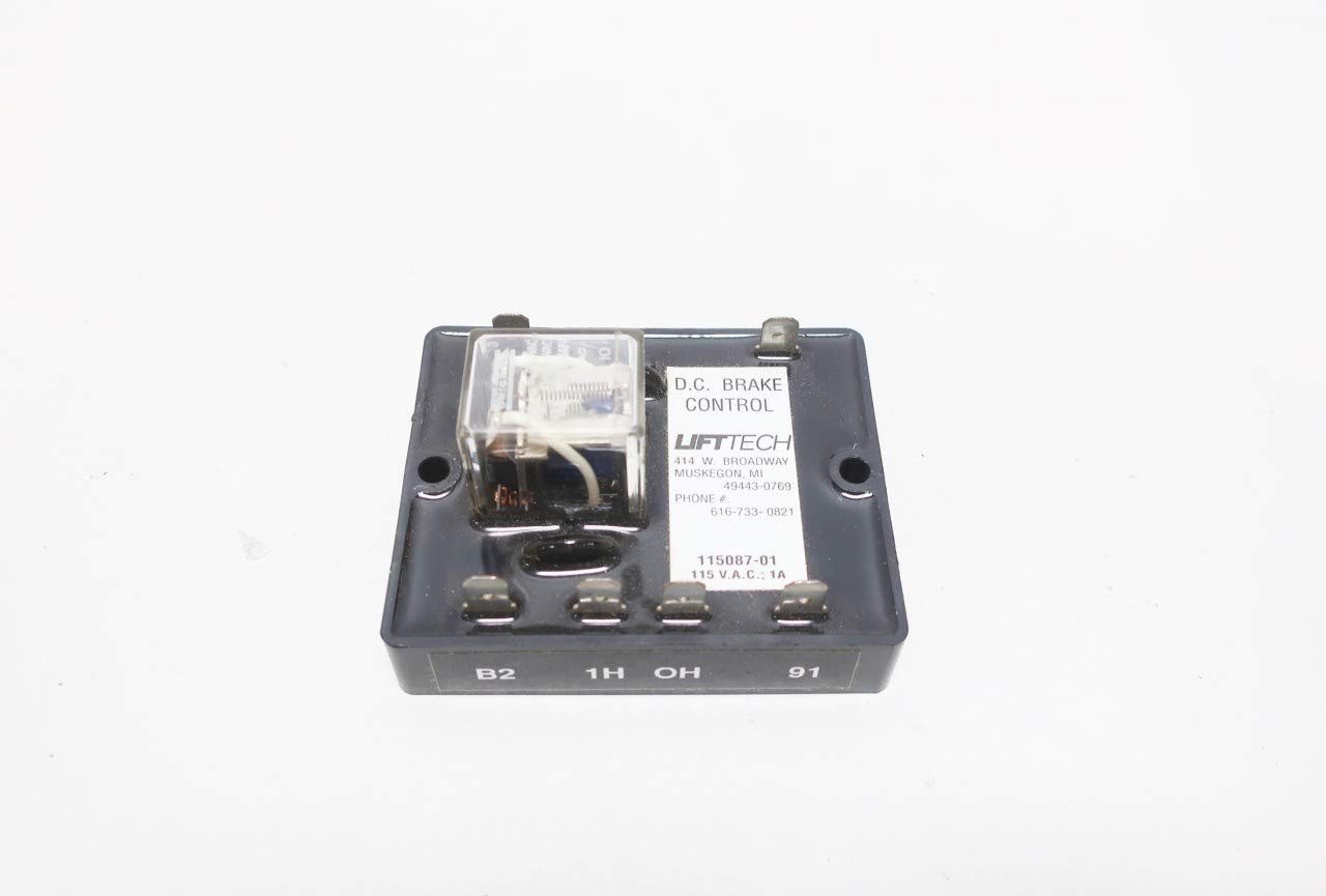 LIFT-TECH 115087-01 115V-AC 1A AMPS DC Brake Control Module: Amazon.com