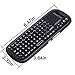 iPazzPort Wireless Bluetooth Mini Handheld Keyboard with Touch pad for Android TV Box / HTPC / XBMC / Raspberry Pi KP-810-19BT