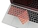 Macbook Pro TouchBar Keyboard Skin, CaseBuy Ultra Thin Keyboard Cover for NEWEST Macbook Pro with TouchBar 13 Inch A1706 & 15 Inch A1707(Released 2017/2016), Rose Gold