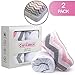 COZYCUDDLES Premium Fitted Baby Crib Sheets Set | Toddler Bed Sheet Set - Snug Fitted Crib Sheet Boy and Girl for Standard Crib and Toddler Mattress 100% Natural Jersey Cotton (Pink - 2 Pack)