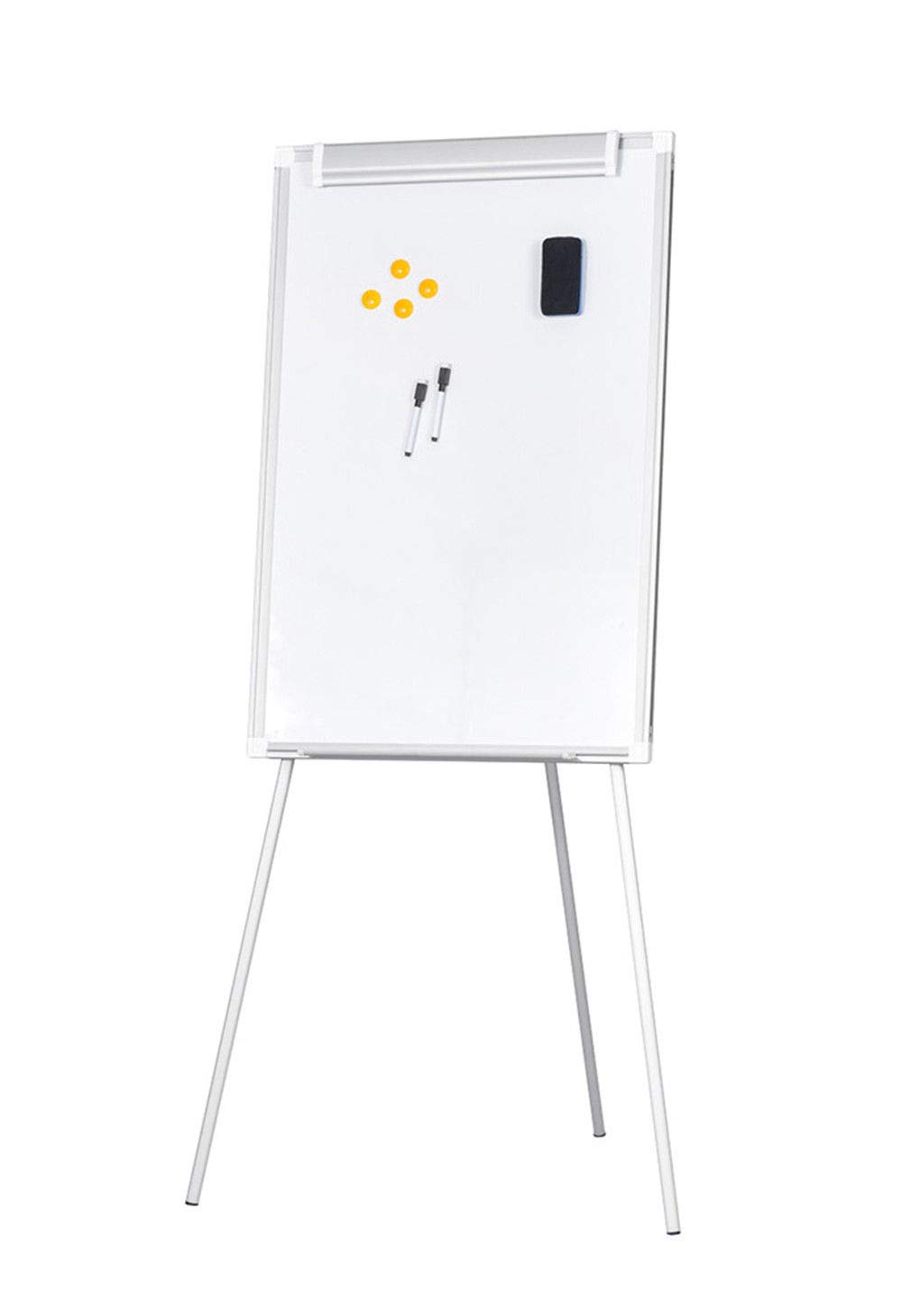 TimmyHouse Whiteboard Magnetic Tripod Adjustable Dry Erase Mark Board 36"x24" Office School
