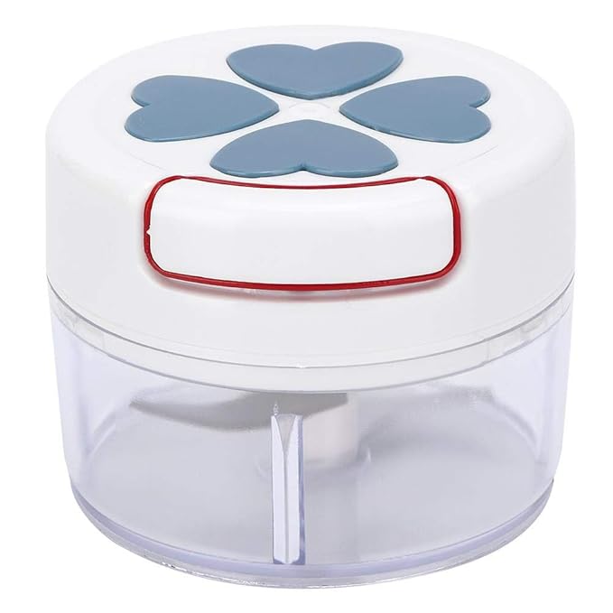 Manual Garlic Grinder, Household Manual Pull Food Garlic Ginger