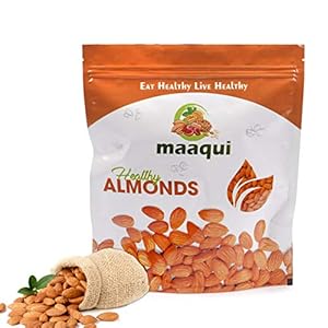 Maaqui Healthy Almonds (California) 1 KG