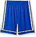 adidas Boys' Squadra 17 AEROREADY Regular Fit Quarter Length Soccer Shorts, Bold Blue/White, Medium