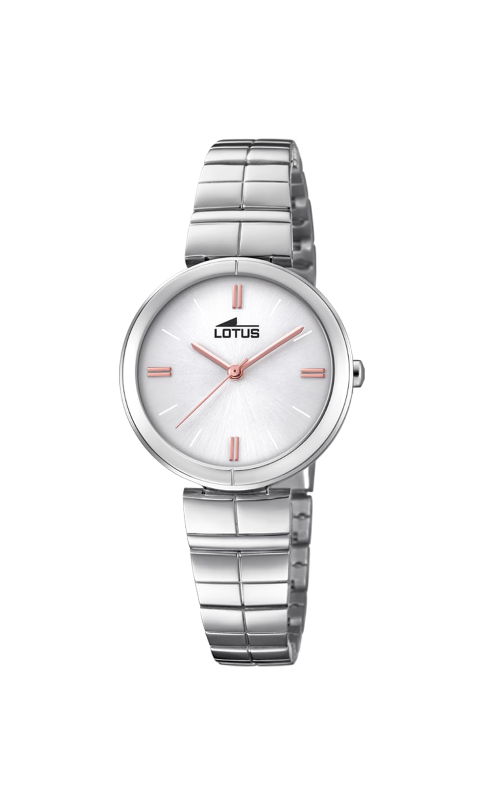 Lotus Watches Womens Analogue Classic Quartz Watch with Stainless Steel Strap 18431/1