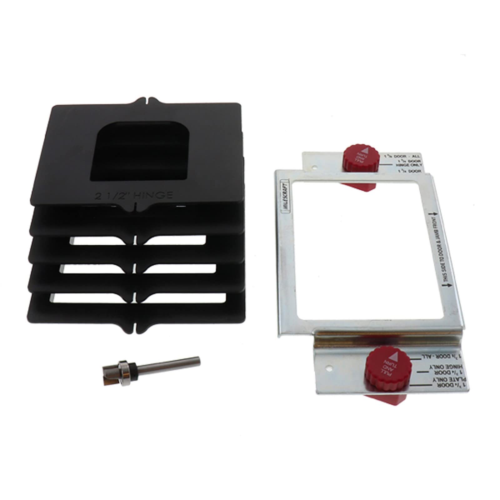 Milescraft 1214 Hinge Mate 200 - Complete Door Hinge Installation Kit. for Use on Doors and Jambs with Hinges from 2.5" to 4.5"