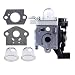 Hipa RB-K93 Carburetor with Gasket Primer Bulb for Echo SRM225 SRM225i SRM225SB SRM225U GT225 GT225i GT225L Trimmer Brushcutter PE225 PAS225 SHC225 SHC225S PPF225 Pole Pruner primary