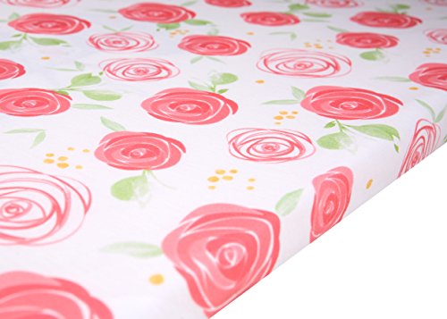 4 Playard+Portable+Mattress+Material+Flowers