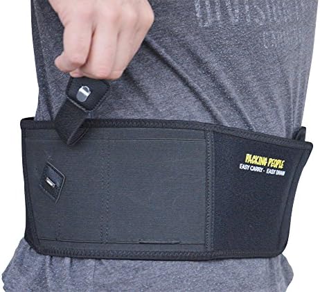 Belly Band Holster Concealed Carry Weapon Carrier Women Men Hand Guns Pistols Revolvers