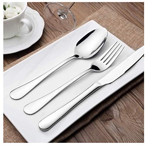 Portable utensils silverware Reusable flatware set with case and straws
