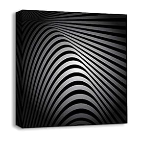 Canvas Wall Art - Abstract Visual Illusion - Giclee Painting Wall Art for Bedroom Living Room Home Decoration - 12x12 inches