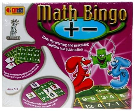 Orda Math Bingo Addition & Subtraction