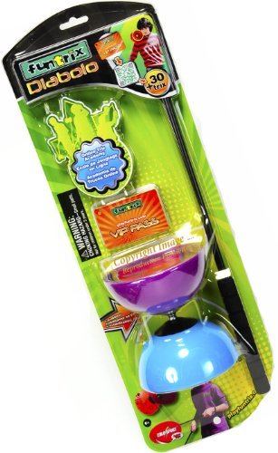 Diablo Funtrix Juggling Set _ Purple Blue Combo
