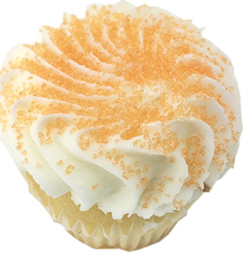 Hobbyland All Natural Sanding Sugar (Orange Sugar, 4 oz) Made with Natural Food Coloring