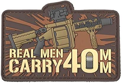 Patriot Patch Co - Real Men Carry 40mm - Patch