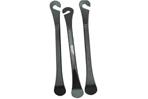 3Pcs Bike Tire Levers, High Strength Carbon Steel Bike Spoon Levers Bicycle Repair Tool Kit