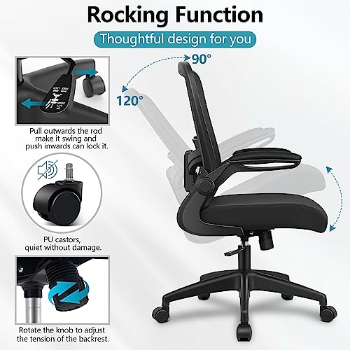 FelixKing Ergonomic Office Chair With Adjustable High Back, Breathable