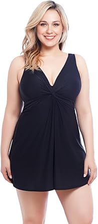 miraclesuit plus size swim dress