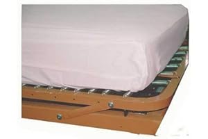 GRAHAM-FIELD Grafco Plastic Contoured Mattress Cover with Elastic Bound Corners Fits Snugly Over The Top of Mattress, 80" x 36" x 6" Hospital Bed Sheet, 3864-1