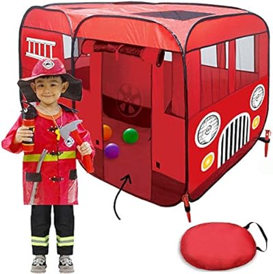 fire engine play tent