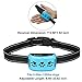 Mothca Bark Collar Rechargeable [Anti Error Triggering] No Barking Dog Control Training Collar Beep Vibration Sensitivity Anti Bark Rainproof Collar with Reflective Strip for Small Medium Large Dogs