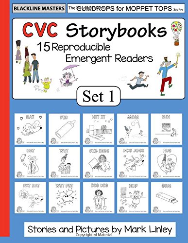 CVC Storybooks: SET 1 (Gumdrops for Moppet Tops) (Volume 1)