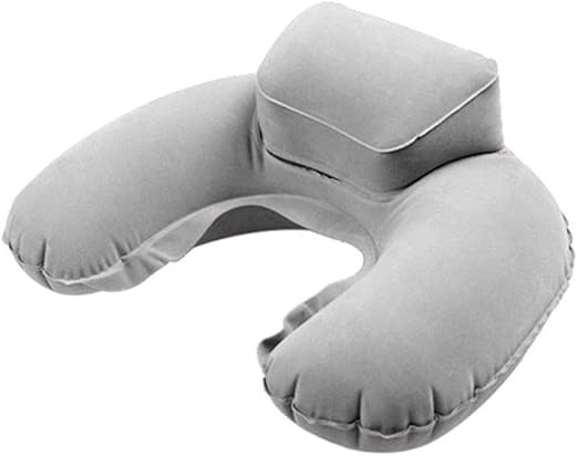 Amazon Com Pillow U Shape Blow Up Neck Cushion Pvc Flocking