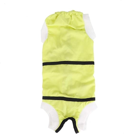 Combinaison De Recuperation Chirurgie Combinaison De Protection Reglable Chien Chat Plaies Recuperation Gilet Vetements E Collier Alternative Pour Chats Et Chiens Convient L Jaune Amazon Fr Animalerie