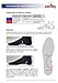 pedag Step | Arch Support Inserts | Durable Foot Arch Support for Flats | Arch Pad and Inserts for Shoes | Self-Adhesive | Ideal for Comfort and Relief | Black Leather | Small