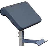 Body Solid (GPCA1) Preacher Curl Attachment for GFID71 GFID31 GDIB46L Benches with Bar Saddle, Best Preacher Bench Accessory for Biceps Triceps Workouts, Commercial and Home Gym Machine Attachments