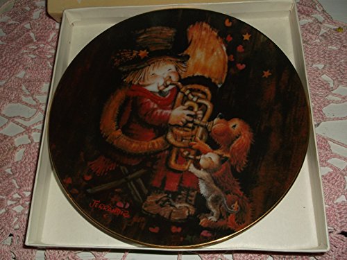 Schmid ** 1981 The Entertainer by Juan Ferrandiz Plate ** 174-112