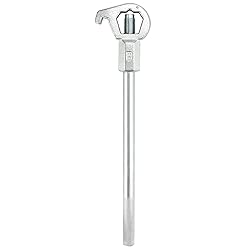 QWORK Heavy Duty Adjustable Hydrant Wrench – Fits