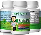 Maxi Nature Supplements Better Me Positive Mood Formula and Anxiety Stress Relief Supplement (60 Capsules)