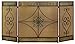 Deco 79 Metal Fire Screen, 60 by 32-Inch