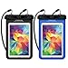 Universal Waterproof Case, MoKo [2-Pack] Dry Bag Pouch for iPad Mini 4/3/2, Samsung Tab 5/4/3, Galaxy Note 8, Tab E/Tab A 8.0, LG G Pad III 8.0, Google Nexus 7(FHD) & More Up to 8.3