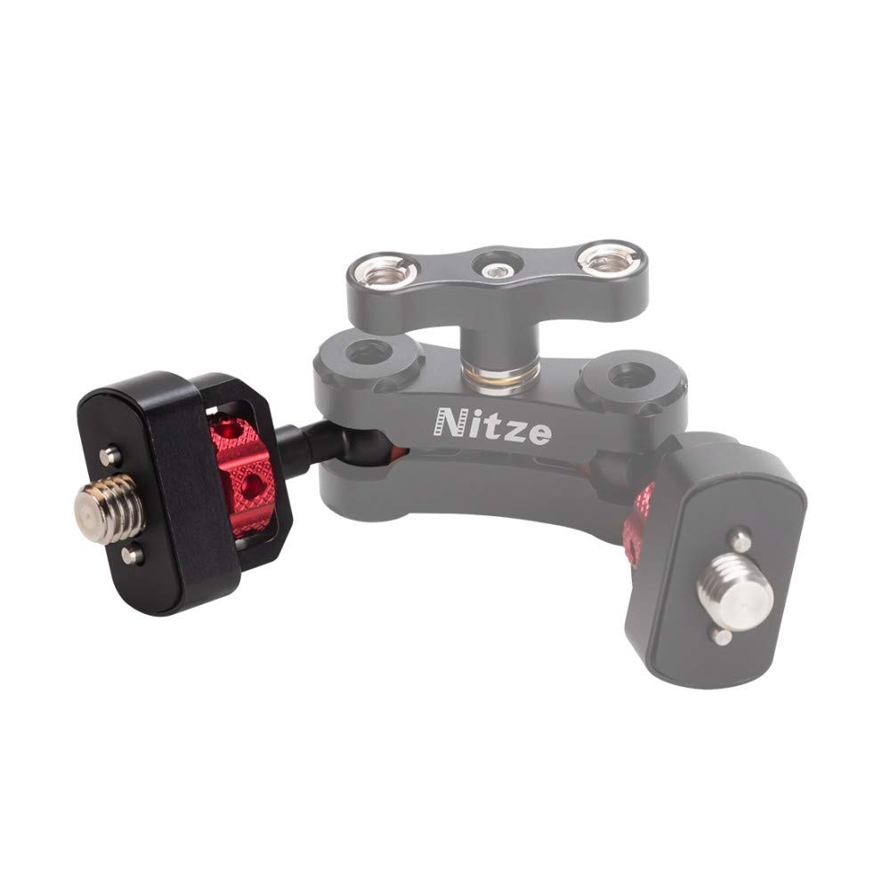 Nitze 15mm Ballhead with 3/8"-16 Screw and ARRI Locating Pins - N50-T08-3/8