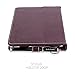 Snugg iPad Mini 1 (2012) / 2 (2013) / 3 (2014) Leather Case, Flip Stand Cover - Amethyst Purple