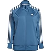 adidas Essentials 3-Stripes Track Jacket Womens Plus Size