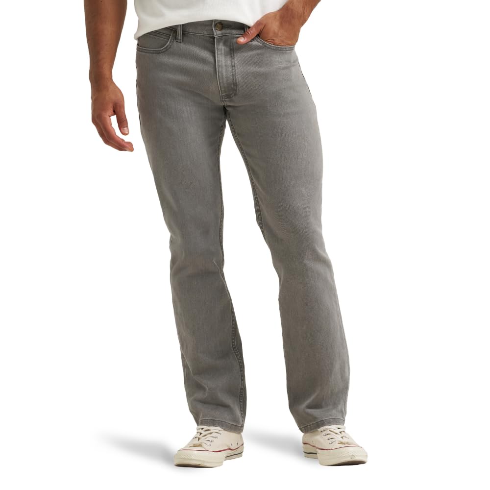 Lee Men's Legendary Regular Straight Jean, Battle, 36W x 30L Image