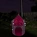 Kids Play Tent for Girls Princess Castle Playhouse with glow in the dark stars and Carry Case - Tents & Playhouses for Baby Toddler House Pink Foldable Premium Quality | Indoor and Outdoor use