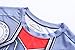 Red Plume Men's Superhero Shirt Sports Fitness T-Shirt Party/Role Play Short Sleeve Blue