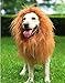 Looching Lion Mane Dog Costume Wig, Brown