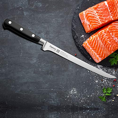 FISSMAN 8 inch Fillet Knife, Professional Level Knives for Filleting