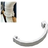 Hose Clamp Compatible with BedJet Sleep System | Clamp Attachment Hose Holder Mount for Bed Air Tube Positioning,Firm Grip Hose Management Clip for Bedside Organization