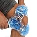 Knee Wrap - Gel Beads Hot & Cold Therapy Compress Pack + Fabric Cover - Reusable gel beads provides both ice or heat pain relief and rehab treatments. Great for sports injuries, arthritis pain + more