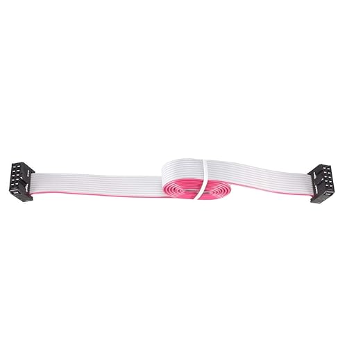 uxcell 2.54mm Pitch 2 Row 10 Pins Female to Female IDC Connector Flat ...