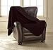 Mambe Silky Waterproof Throw for Protecting Furniture Bed Couch from Stains Caused by Dogs, Cats, Incontinence. Soft, Washable, Reversible. (Size Large 70x90 inches, Color Merlot)