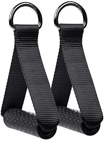 Premium Heavy Duty Exercise Handles Cable Machine Attachments Resistance Bands Handles Grips Fitness Strap Stirrup Handle,Fitness Equipment