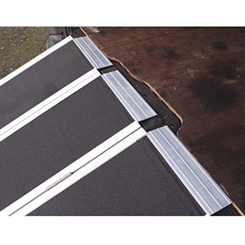 DREIBREIT by TRUTZHOLM 3-Fach Auffahrrampe klappbar 175cm Tragkraft 1020kg Alu grau schwarz beschichtet Verladerampe Rampe – Bild 4
