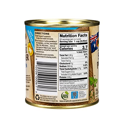 Massel Salt Reduced Stock Powder Chicken Style Bouillon Powder No MSG